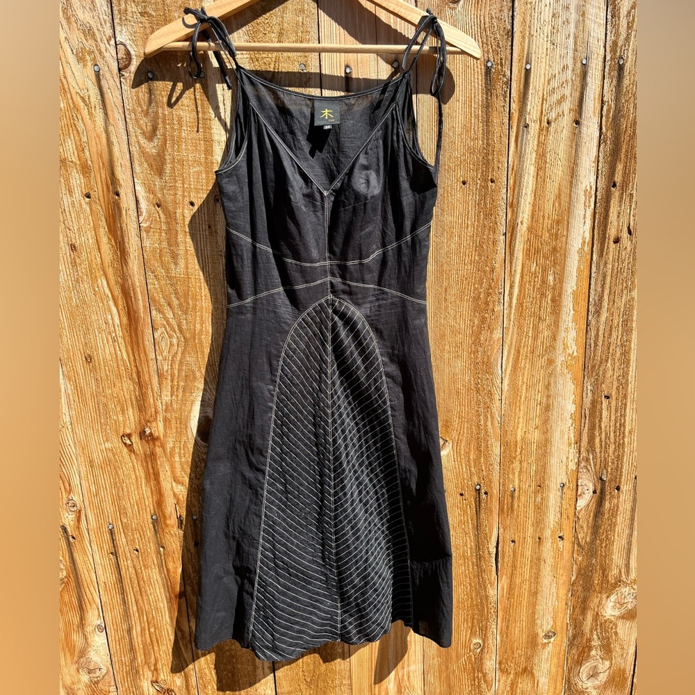 Black Tree Mini Dress XS